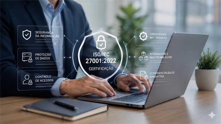 POK conquista a certificação ISO/IEC 27001:2022 para fortalecer a segurança das credenciais digitais NFT
