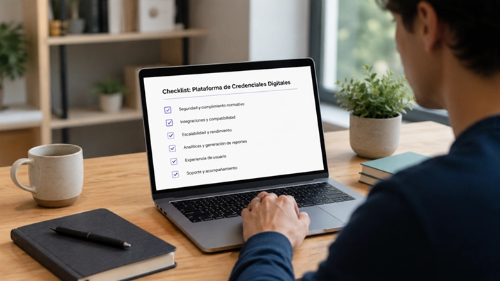 Credenciales digitales para instituciones educativas: qué evaluar antes de elegir una plataforma